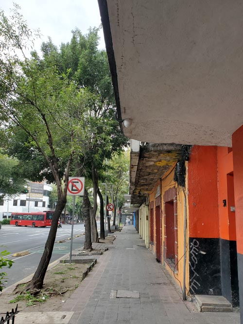 Avenida Bucareli Near Ayuntamiento, Colonia Juárez, Mexico City/Ciudad de México, Mexico, August 27, 2021