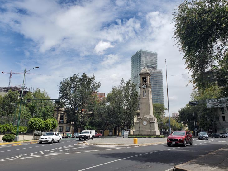Reloj China de Bucareli, Avenida Bucareli, Colonia Juárez, Mexico City/Ciudad de México, Mexico, August 28, 2021