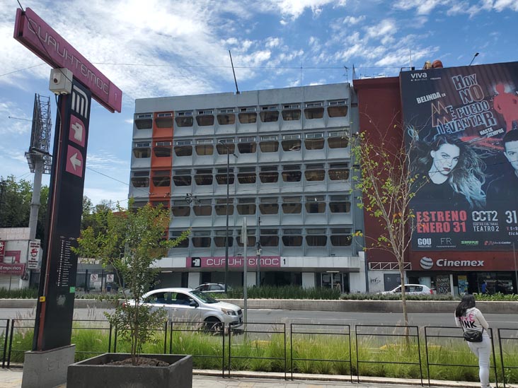 Cuauhtémoc Metro Station, Colonia Juárez, Mexico City/Ciudad de México, Mexico, August 29, 2021