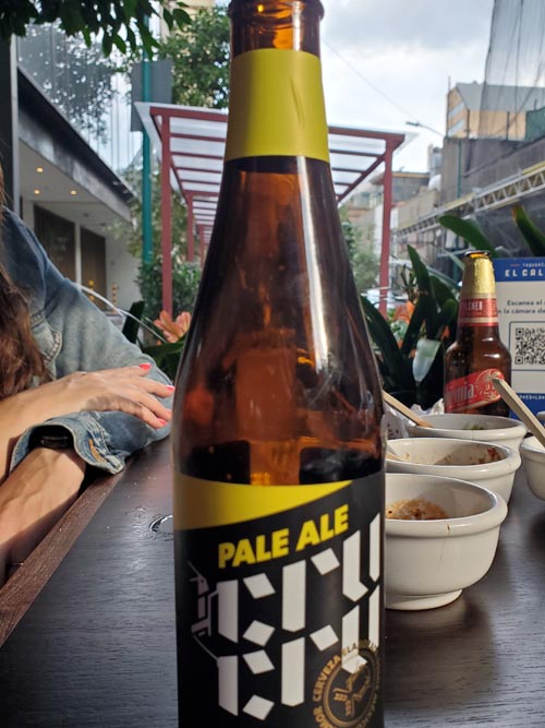 Cru Cru Pale Ale, El Califa, Avenida Paseo de La Reforma 382, Colonia Juárez, Mexico City/Ciudad de México, Mexico, August 5, 2021