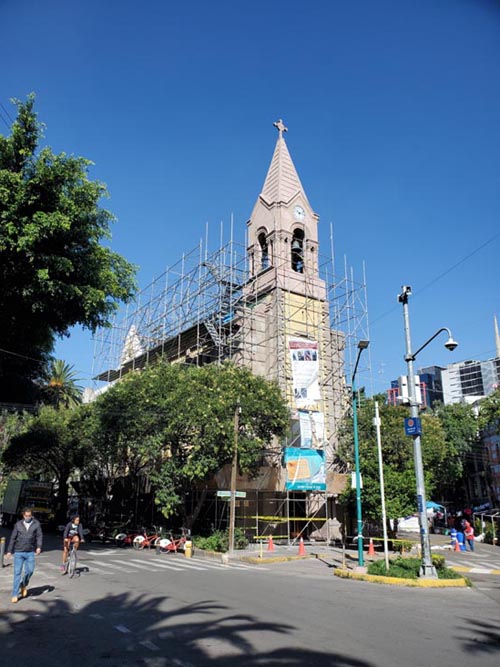 Sagrado Corazón de Jesús, Colonia Juárez, Mexico City/Ciudad de México, Mexico, August 24, 2021