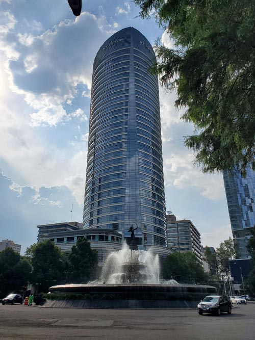 Fuente de La Diana Cazadora, Paseo de la Reforma, Mexico City/Ciudad de México, Mexico, August 5, 2021