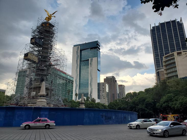 Ángel de la Independencia, Paseo de la Reforma, Mexico City/Ciudad de México, Mexico, August 5, 2021