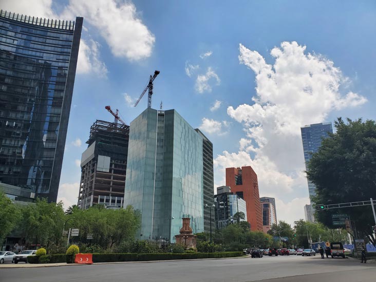 Monument to Christopher Columbus, Paseo de la Reforma, Mexico City/Ciudad de México, Mexico, August 11, 2021