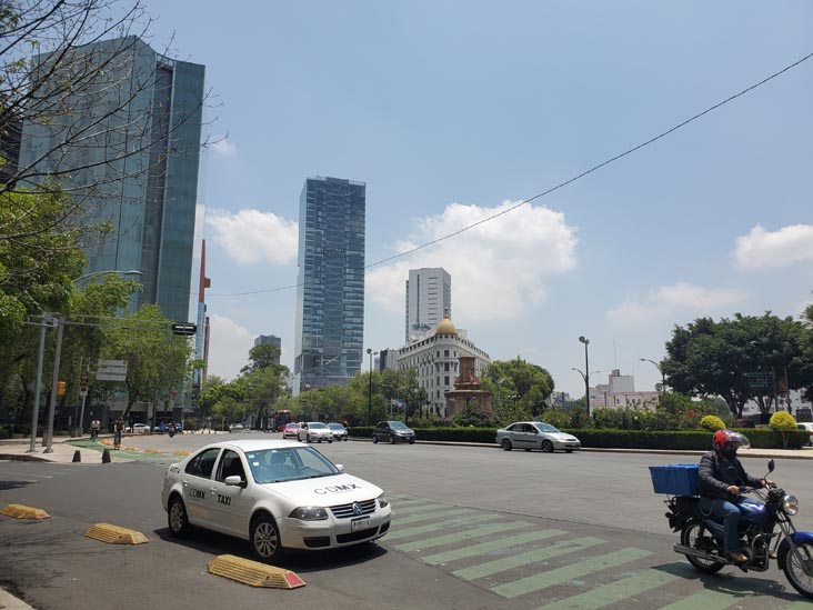 Monument to Christopher Columbus, Paseo de la Reforma, Mexico City/Ciudad de México, Mexico, August 11, 2021