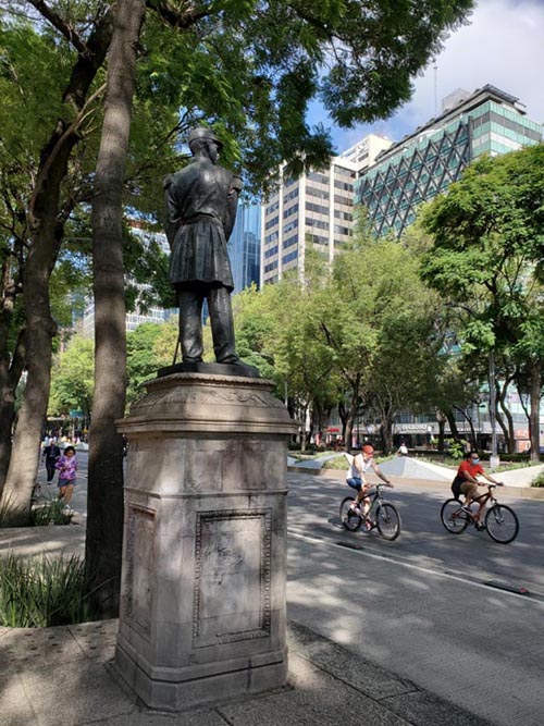 Paseo de la Reforma, Mexico City/Ciudad de México, Mexico, August 15, 2021