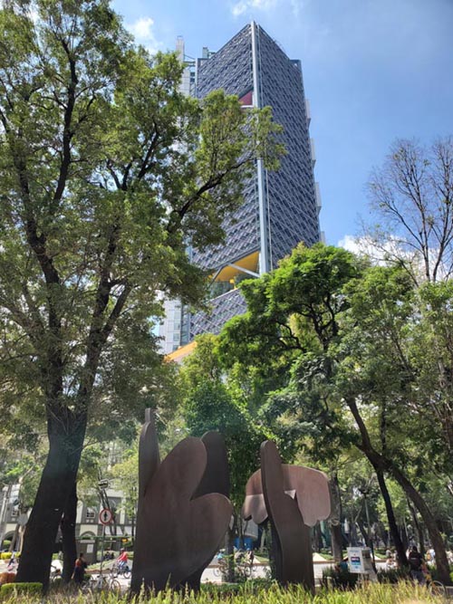 Paseo de la Reforma 510, Mexico City/Ciudad de México, Mexico, August 15, 2021