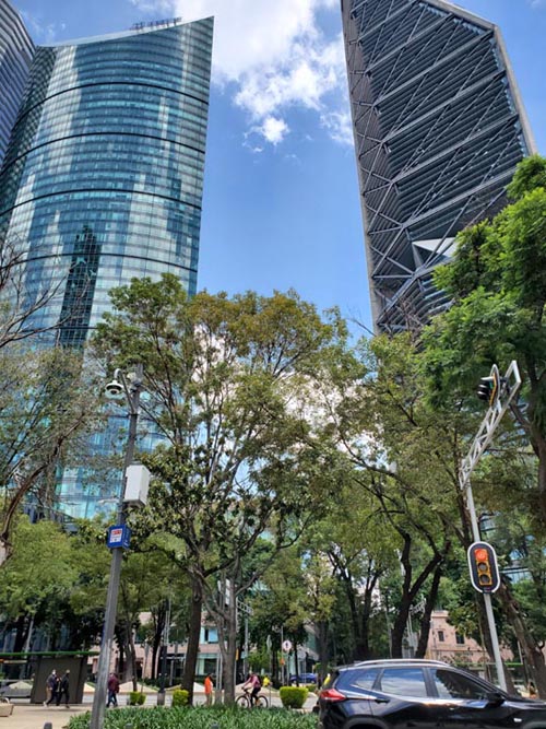 Paseo de la Reforma, Mexico City/Ciudad de México, Mexico, August 15, 2021