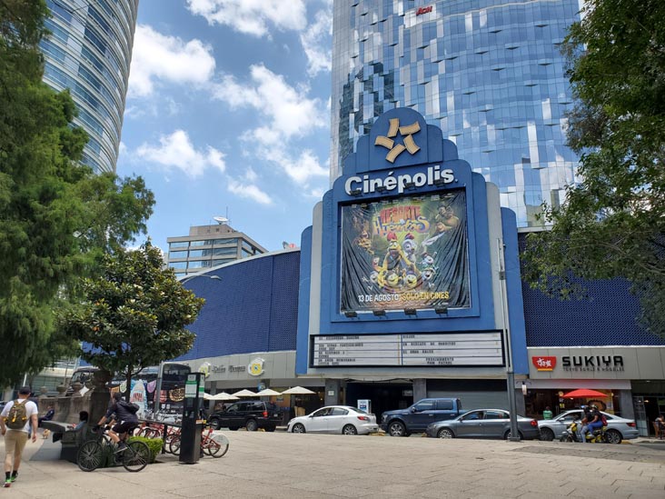 Cinépolis, Paseo de la Reforma 423, Mexico City/Ciudad de México, Mexico, August 15, 2021