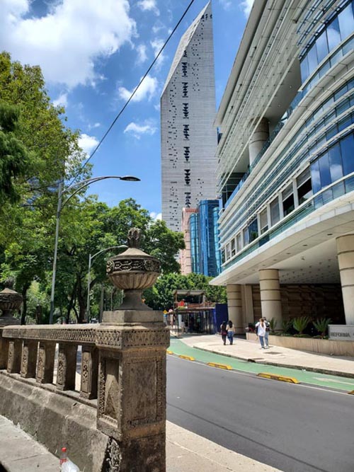 Torre Reforma, Paseo de la Reforma, Mexico City/Ciudad de México, Mexico, August 15, 2021