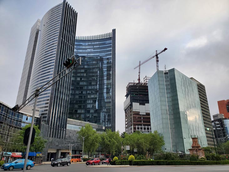 Paseo de la Reforma, Mexico City/Ciudad de México, Mexico, August 18, 2021