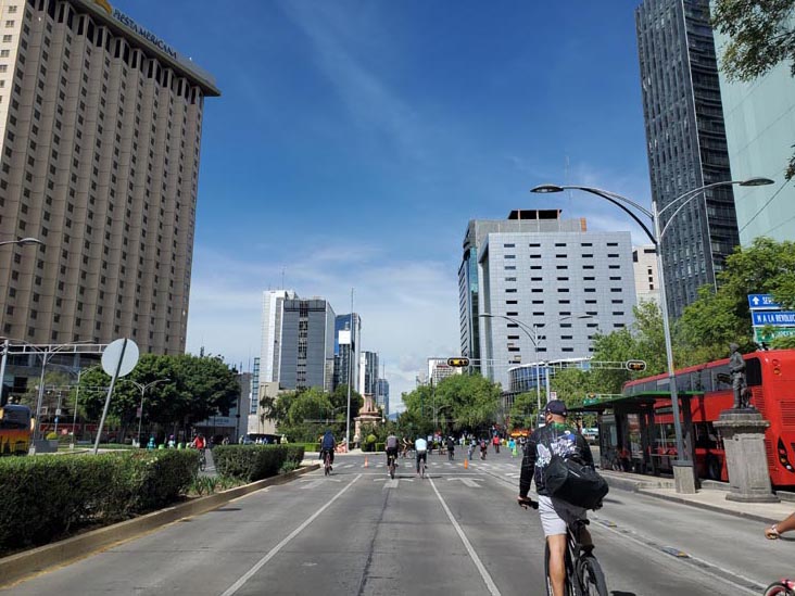 Paseo de la Reforma, Mexico City/Ciudad de México, Mexico, August 29, 2021