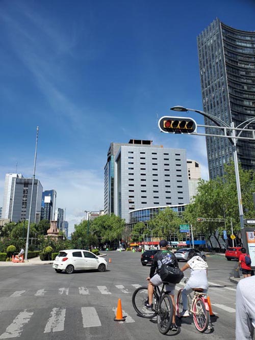 Paseo de la Reforma, Mexico City/Ciudad de México, Mexico, August 29, 2021