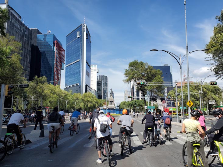 Paseo de la Reforma, Mexico City/Ciudad de México, Mexico, August 29, 2021