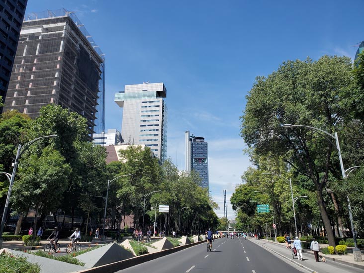 Paseo de la Reforma, Mexico City/Ciudad de México, Mexico, August 29, 2021