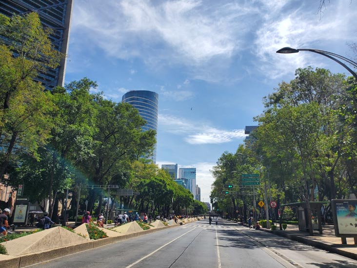 Paseo de la Reforma, Mexico City/Ciudad de México, Mexico, August 29, 2021