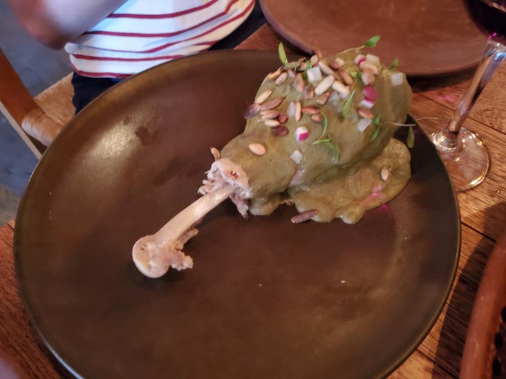 Pierna de Pavo, Comedor Jacinta, Calle Virgilio 40, Polanco, Mexico City/Ciudad de México, Mexico, August 17, 2021