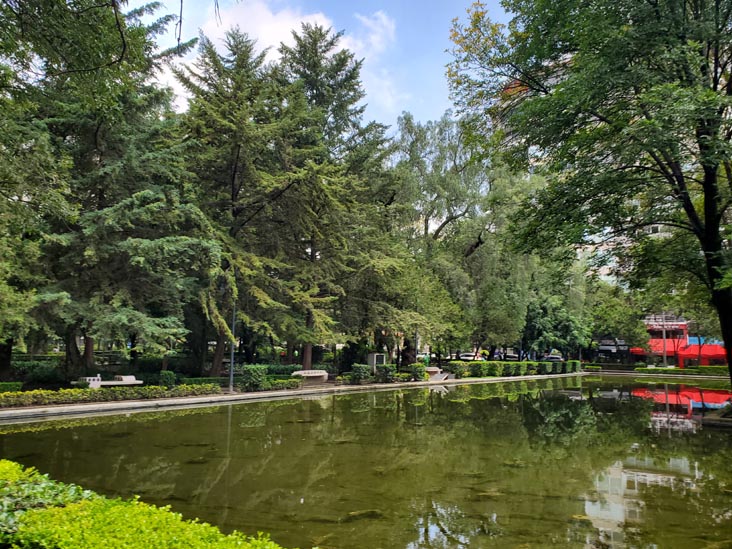 Parque Lincoln, Polanco, Mexico City/Ciudad de México, Mexico, August 5, 2021