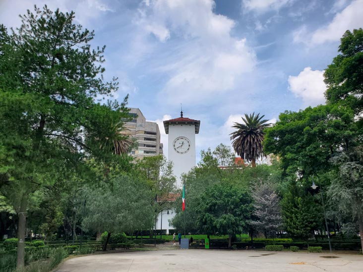 Parque Lincoln, Polanco, Mexico City/Ciudad de México, Mexico, August 5, 2021