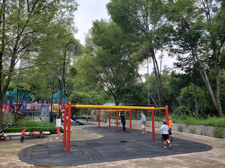Playground, Parque Lincoln, Polanco, Mexico City/Ciudad de México, Mexico, August 5, 2021