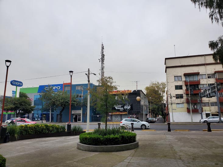 Plaza El Árbol de la Noche Triste/Plaza de la Noche Victoriosa, Calzada México-Tacuba, Popotla, Mexico City/Ciudad de México, Mexico, August 27, 2021
