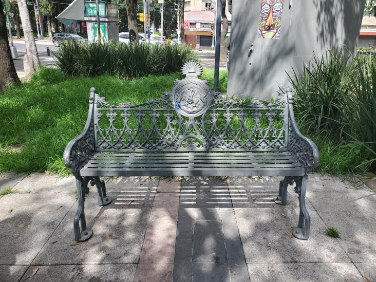 Jardín Pushkin, Colonia Roma, Mexico City/Ciudad de México, Mexico, August 10, 2021