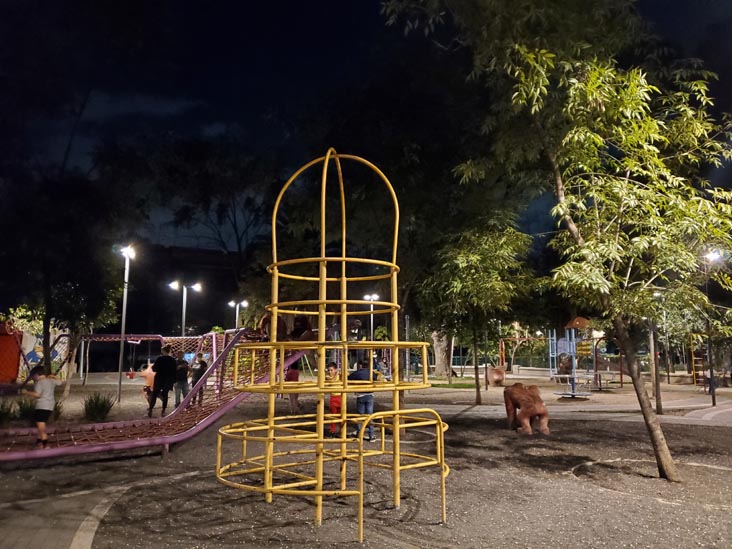 Jardín Pushkin, Colonia Roma, Mexico City/Ciudad de México, Mexico, August 16, 2021