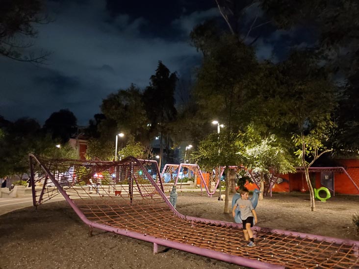 Jardín Pushkin, Colonia Roma, Mexico City/Ciudad de México, Mexico, August 16, 2021