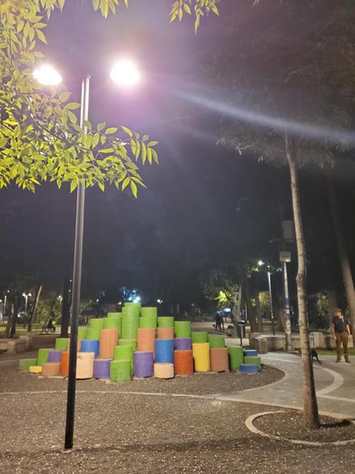 Jardín Pushkin, Colonia Roma, Mexico City/Ciudad de México, Mexico, August 16, 2021