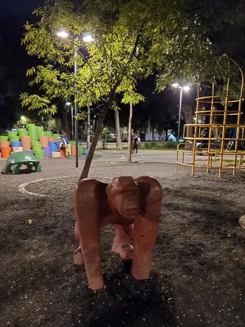 Jardín Pushkin, Colonia Roma, Mexico City/Ciudad de México, Mexico, August 16, 2021