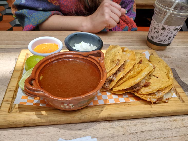 Quesabirrias, Curandero, Mercado Roma, Calle Querétaro 225, Roma, Mexico City/Ciudad de México, Mexico, August 22, 2021