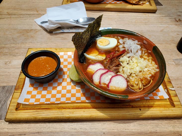 Mexican Ramen, Curandero, Mercado Roma, Calle Querétaro 225, Roma, Mexico City/Ciudad de México, Mexico, August 22, 2021