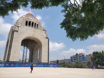 Monumento a la Revolución, Plaza de le República, Colonia Tabacalera, Mexico City/Ciudad de México, Mexico, August 11, 2021