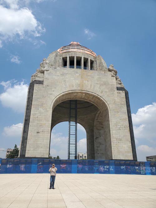 Monumento a la Revolución, Plaza de le República, Colonia Tabacalera, Mexico City/Ciudad de México, Mexico, August 11, 2021