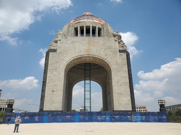 Monumento a la Revolución, Plaza de le República, Colonia Tabacalera, Mexico City/Ciudad de México, Mexico, August 11, 2021