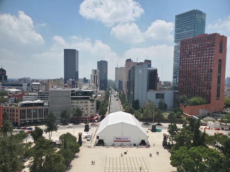 Mirador, Monumento a la Revolución, Plaza de le República, Colonia Tabacalera, Mexico City/Ciudad de México, Mexico, August 11, 2021