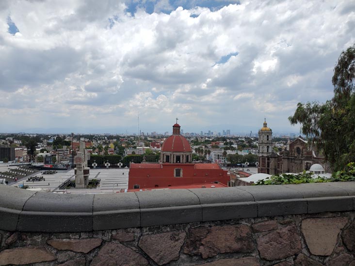 View From Iglesia del Cerrito, Basílica de Santa María de Guadalupe, Colonia Villa de Guadalupe, Mexico City/Ciudad de México, Mexico, August 14, 2021
