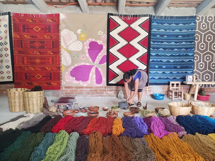 La Rueca, Calle Ignacio Zaragoza 330, Teotitlán del Valle, Oaxaca, México, August 20, 2023