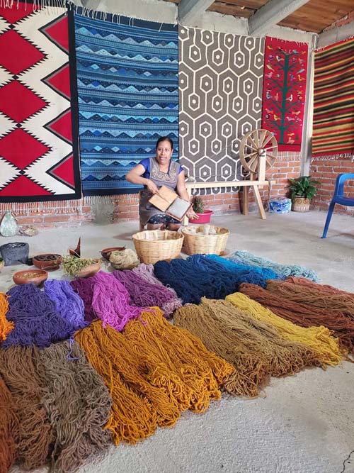 La Rueca, Calle Ignacio Zaragoza 330, Teotitlán del Valle, Oaxaca, México, August 20, 2023