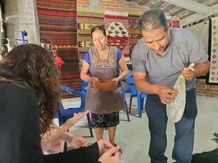 La Rueca, Calle Ignacio Zaragoza 330, Teotitlán del Valle, Oaxaca, México, August 20, 2023