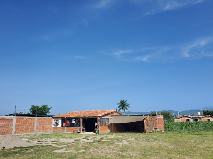 La Rueca, Calle Ignacio Zaragoza 330, Teotitlán del Valle, Oaxaca, México, August 20, 2023