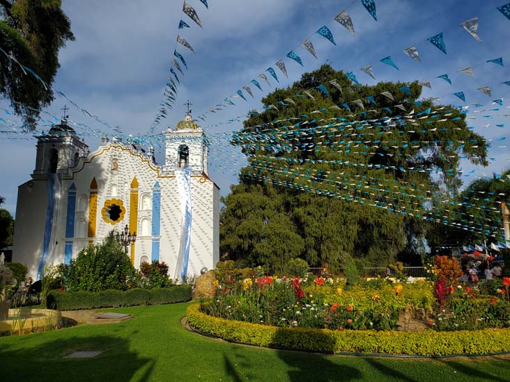 El Templo de Santa María de la Asunción, Santa María del Tule, Oaxaca, México, August 20, 2023