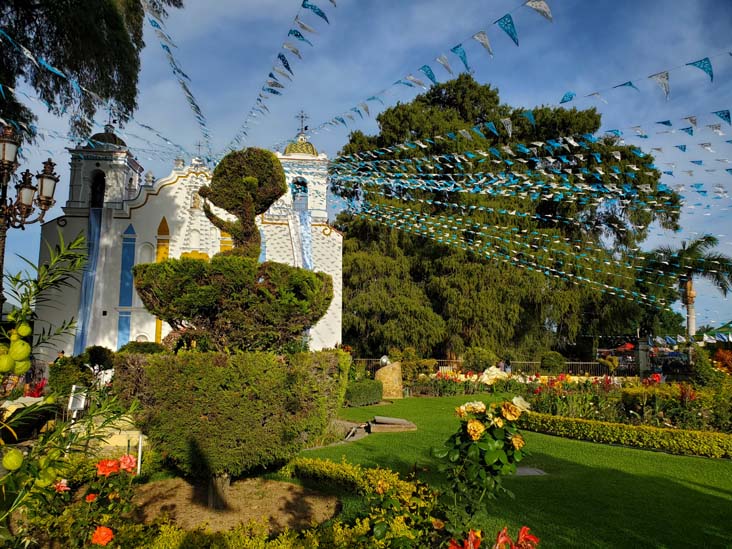 El Templo de Santa María de la Asunción, Santa María del Tule, Oaxaca, México, August 20, 2023