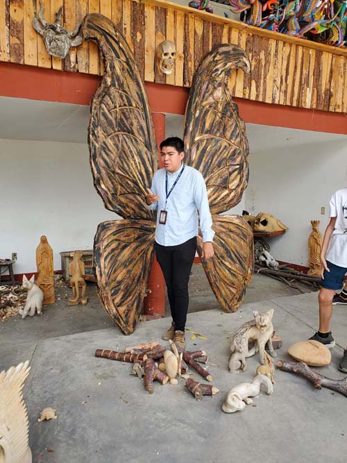 Alebrijes Autóctonos, Calle Emiliano Zapata 2B, Arrazola, Oaxaca, México, August 22, 2023