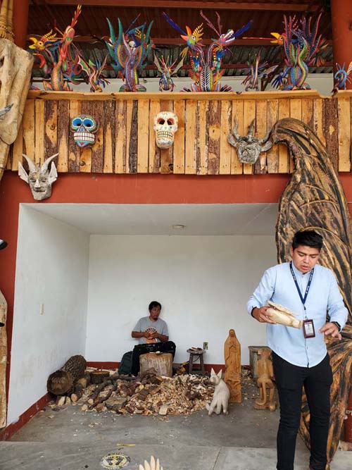 Alebrijes Autóctonos, Calle Emiliano Zapata 2B, Arrazola, Oaxaca, México, August 22, 2023
