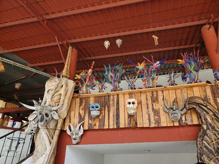 Alebrijes Autóctonos, Calle Emiliano Zapata 2B, Arrazola, Oaxaca, México, August 22, 2023