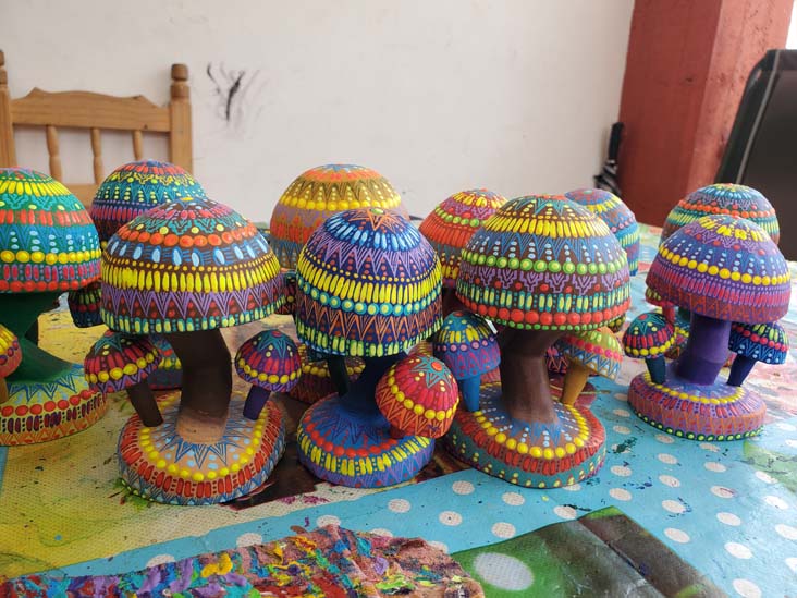 Alebrijes Autóctonos, Calle Emiliano Zapata 2B, Arrazola, Oaxaca, México, August 22, 2023