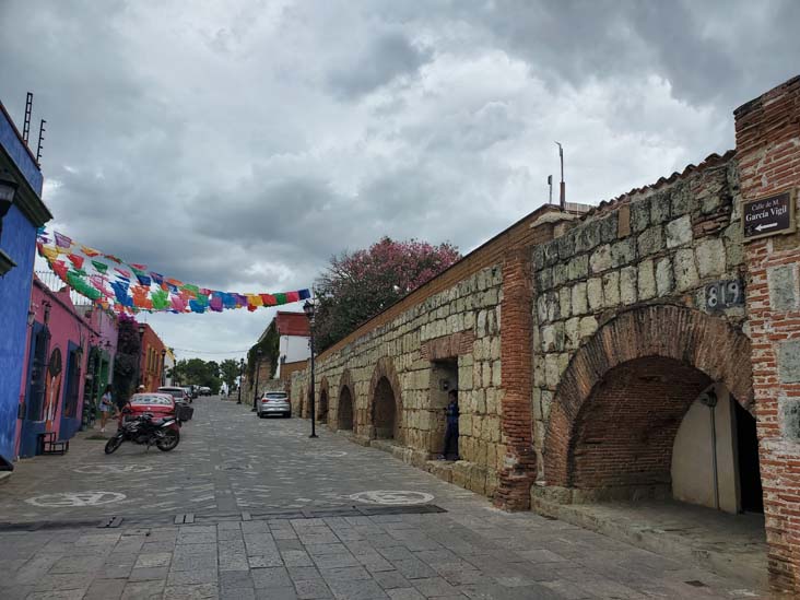 Aqueduct, Looking South Down Calle de Manuel Garc&iacute;a Vigil, Oaxaca, M&eacute;xico, August 16, 2023