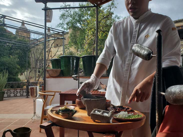 Salsa, Casa Oaxaca El Restaurante, Calle de la Constituci&oacute;n 104-A, Oaxaca, M&eacute;xico, August 23, 2023