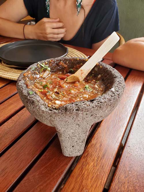 Salsa, Casa Oaxaca El Restaurante, Calle de la Constituci&oacute;n 104-A, Oaxaca, M&eacute;xico, August 23, 2023